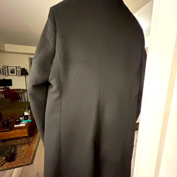 Jermyn & Bond pea coat, black, large slim fitting - Picture 3 of 3